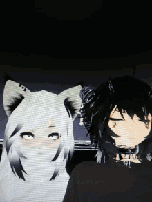 Gif animé gothique manga